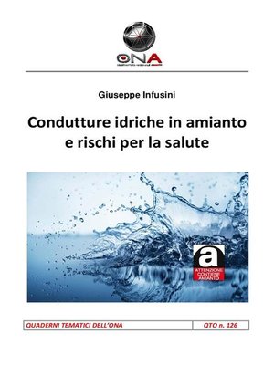 cover image of Condutture idriche in amianto e rischi per la salute